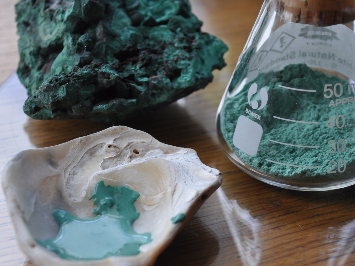 Working With Historic&nbsp;Pigment